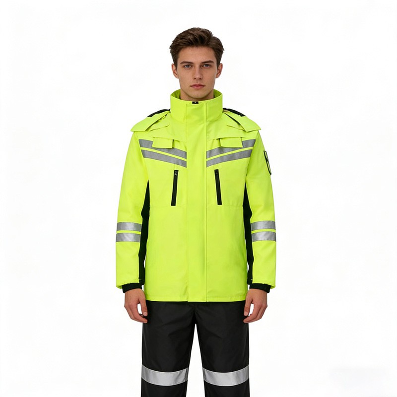 Gewaxte katoenen regenjas